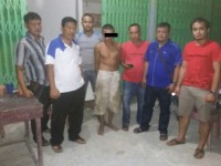 Unit Reskrim Polsek Tapung Bersama Jatanras Polda Kepri Tangkap Buron Kasus Pembunuhan
