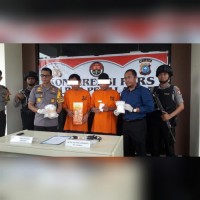 Kapolres AKBP Kaswandi Irwan SIK:Pengungkapan Penangkapan Terbesar Jenis Sabu Seberat 1252 Gram