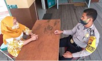 Pantau Perkembangan Covid-19 Di Wilayah Hukum Polsubsektor Pelalawan