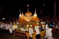 Pelaksanaan pawai Idul Adha Di bengkalis Berlangsung  Meriah