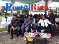 Bupati Bengkalis Hadiri Acara Penarikan Hadiah STTS Bersama Anggota DPRD di Mandau
