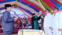 Bupati Inhil Lantik 5 Kades di Kecamatan Kemuning