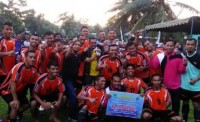Final KNPI Cup I Tambusai Utara, Payung Sekaki FC Taklukan Puma FC Skor Tipis