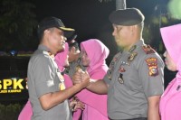 99 Personel Polres Kampar Mendapat Kenaikan Pangkat Pada Malam Tahun Baru