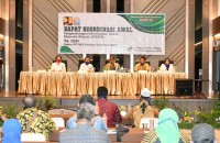 Bupati Sergai Narasumber Rakor Awal Kegiatan PISEW Kementrian PU-PR