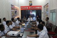 Sat Narkoba Polres Pelalawan Terima Supervisi Bareskrim Mabes Polri