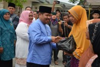Warga Sambut Baik Pasar Murah Yang Di Adakan Pemkab Bengkalis