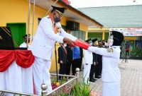 Pemkab Sergai Gelar Upacara HUT RI ke-75