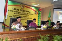 Galeri : HUT Kabupaten Kampar Ke-69, DPRD Gelar Rapat Paripurna Istimewa