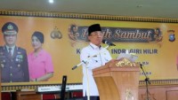 Bupati Inhil Hadiri Pisah Sambut Kapolres : Harapkan Selalu Terjalin Sinergi yang Baik Bagi Pembangu