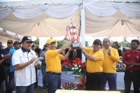 Gubri Syamsuar Buka Liga Berjenjang U-16 Menpora 2019 Seri Provinsi Riau di Rohul