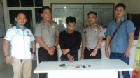 Tim Opsnal Polsek Tapung Hilir Tangkap Pelaku Narkoba di Wilayah Desa Kota Garo 