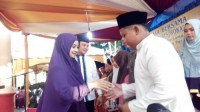 Pererat Tali Silaturrahmi, Jajaran Polres Rohul Gelar Puasa Bersama Puluhan Kaum Duafa