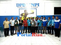 DPD KNPI TEBINGTINGGI GELAR TOURNAMEN DAM BATU GEMBIRA