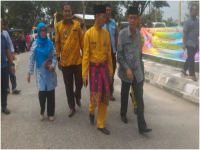  Lurah Pelalawan Minta Pemkab Bangunkan Jembatan  