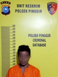 Team Opsnal Polsek Pinggir  Amankan Pelaku Penggelapan Yang Juga Residivis