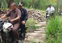 Pemkab Inhil Anggarkan Rp2 Milyar Bangun Jalan Penghubung Lintas Pulau Kijang Menuju Sungai Undan