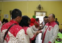 Acara Pertemuan Penyuluh Pertanian Perhiptani se-Kabupaten Serdang Bedagai