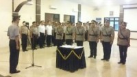 Kapolres Sergai Sertijabkan Kasat Lantas dan Dua Kapolsek.19 Juni 2017