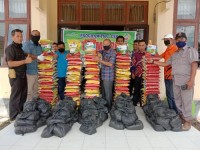 Dampak Covid-19, PT. Tasma Puja Salurkan Bantuan Sembako di 5 Desa Kecamatan Kampar 