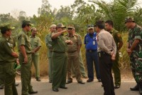 Pj Bupati Bengkalis Hari Ini Ikuti Rakor  Penanganan Karhutla