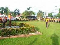 Polres Kampar Gelar Upacara Hari Olahraga Nasional ke-34 Tahun 2017 