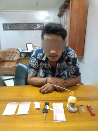 Team Opsnal Poksek Mandau Ciduk 1 Orang Kurir Sabu,2 Orang Kabur