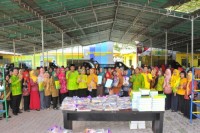 82 PAUD se-Sergai Terima Bantuan APE Tempat Halaman Kantor Bupati Sergai 