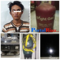 Team Opsnal Reskrim Polsek Mandau, Berhasil tangkap 1 orang Tsk dalam perkara Tindak pidana Pencuria