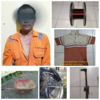 Maling Kawat Tembaga Dalam Gudang,Karyawan Training PT MASS Masuk Sel