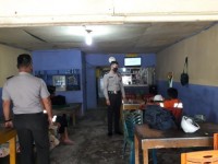 Tingkatkan Pencegahan, Personil Polsubsektor Pelalawan Sosialisasi AKB Covid-19 
