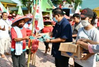Petani Jalan Kaki ke Jakarta, Bupati Sergai Sediakan Tempat Istirahat