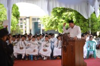 Wako Pekanbaru Resmikan Pembangunan Gedung SMP 4 Pekanbaru