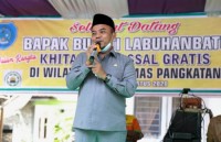 Pemkab Labuhanbatu Selenggarakankan Khitan Masal Dikecamatan Pangkatan
