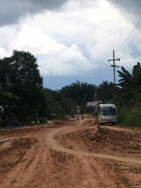 Jalan Hancur,Pihak Chevron Dinilai Tidak Peduli.