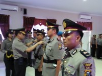 Polres Kampar Laksanakan Sertijab Kasat Binmas