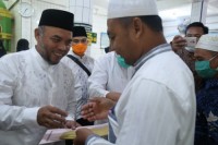 1005 Keluarga Kecamatan Rantau Selatan Terima Bansos BPNT