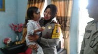 Polsek Siak Hulu Kampar Amankan Ibu Tiri Terduga Pelaku Kekerasan Terhadap Anak Dibawah Umur
