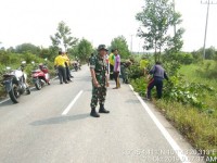 Jalin Keakraban Giat  Goro Warga Bersama Koramil 09 Langgam Kodim 0313 KPR