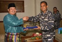 Bupati Sambut Baik kunjungan Silaturahim Komandan Pangkalan Laut Dumai