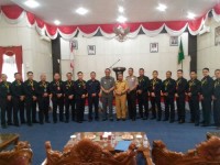 Bupati Kampar Sambut 14 Pasis Sespimmen Polri Akt. ke-57 Untuk KKL di Kab. Kampar