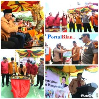 Bupati Alfedri, Kabupaten Siak mendorong setiap kampung memiliki kawasan Ruang Terbuka Hijau