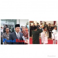 Syamsuar - Edi Dilantik Presiden, Alfedri Yakin Riau Lebih Baik