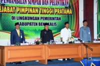 Terkait Merger PD, Bupati Bengkalis:Menjamin Tak Satu Pun Diantara Mereka yang Diberhentikan