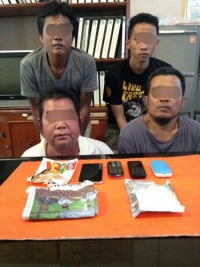 Polres Inhil Amankan Pengedar Sabu Antar Provinsi