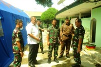 Bersama Danrem, Bupati Yopi Hadiri Penutupan Latihan Posko I Kodim 0302 Inhu