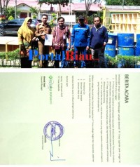 PT Timas Mengakui Membuang sampah,Sangsi Sosial Di Penuhi