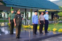 Danrem 031/Wirabima Pimpin Upacara Bendera Bersama TNI-Polri-Pemda Demi Jalin Sinergitas