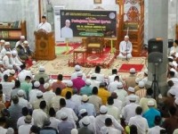 Bupati Inhil Hadiri Peringatan Nuzulul Qur an di Mesjid Agung Al - Huda