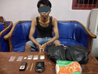 Simpan Sabu  4 Paket Di Saku Jaket  Warga Pematang Pudu Ditangkap Polisi.